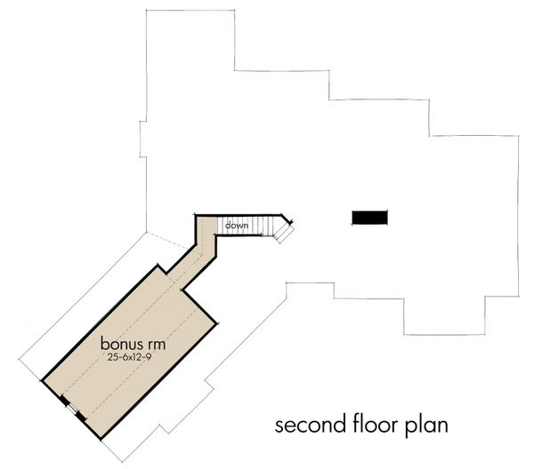 Home Plan - Craftsman Floor Plan - Upper Floor Plan #120-175