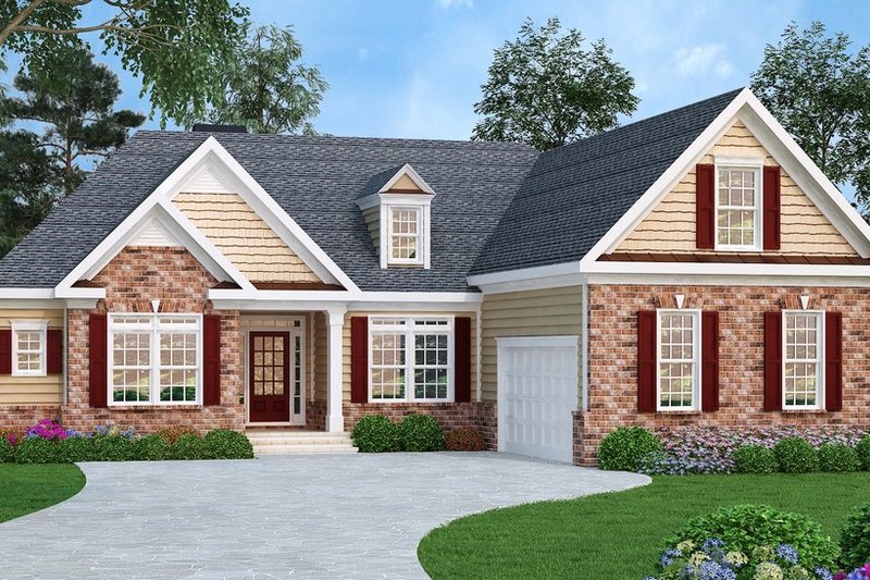 House Plan Design - Traditional Exterior - Front Elevation Plan #419-111