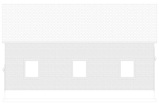 Exterior - Other Elevation 2 for Traditional House Plan #1060-85, 1 bath