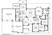 Traditional Style House Plan - 3 Beds 3.5 Baths 3794 Sq/Ft Plan #70-1146 