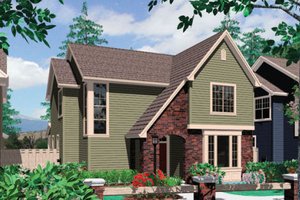 Traditional Exterior - Front Elevation Plan #48-388