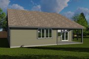 Craftsman Style House Plan - 4 Beds 2 Baths 2187 Sq/Ft Plan #53-747 