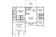 Ranch Style House Plan - 3 Beds 2.5 Baths 1400 Sq/Ft Plan #21-113 