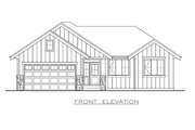 Farmhouse Style House Plan - 3 Beds 2 Baths 1516 Sq/Ft Plan #1100-71 