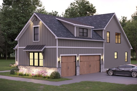 Exterior - Other Elevation for Farmhouse House Plan #1089-49 - 3 bed, 4.5 bath