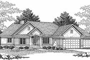 Traditional Style House Plan - 4 Beds 2.5 Baths 3607 Sq/Ft Plan #70-296 