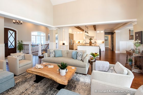 Interior - Family Room 2 for Traditional House Plan #929-1042 - 5 bed, 5 bath