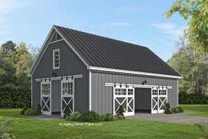 Farmhouse Exterior - Front Elevation Plan #932-800