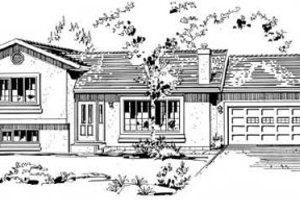 Traditional Exterior - Front Elevation Plan #18-9067