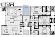 Ranch Style House Plan - 3 Beds 3 Baths 2787 Sq/Ft Plan #544-1 