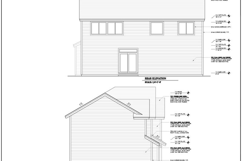 Home Plan - Exterior - Other Elevation 1 for Craftsman House Plan #53-604 - 4 bed, 2.5 bath