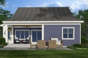 Bungalow Style House Plan - 4 Beds 4 Baths 2225 Sq/Ft Plan #51-1457 Exterior 