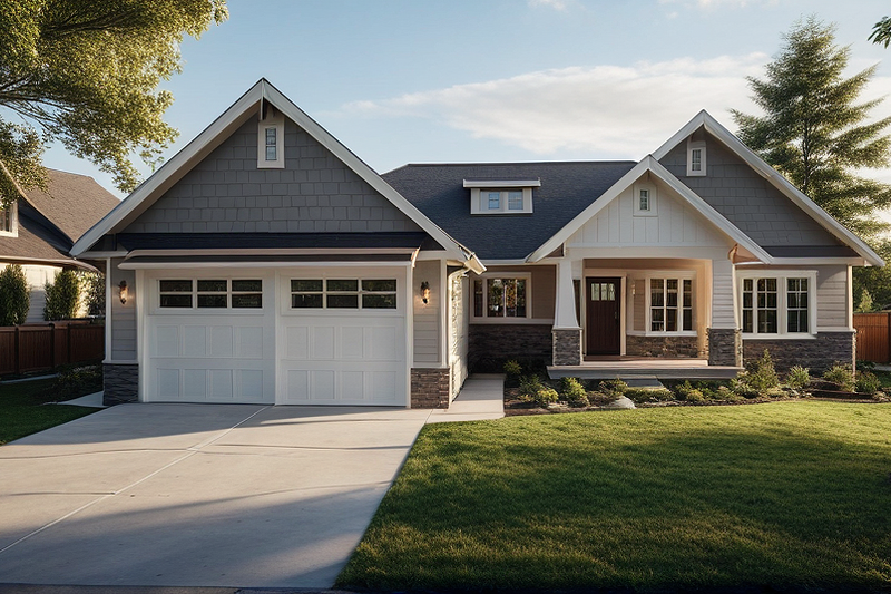 Architectural House Design - Photo 10 for Farmhouse House Plan #1109-18 - 3 bed, 2 bath