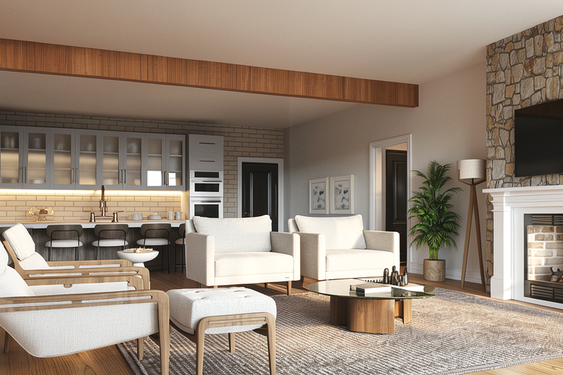 Dream House Plan - Interior - Other 2 for Country House Plan #1064-488 - 3 bed, 2.5 bath