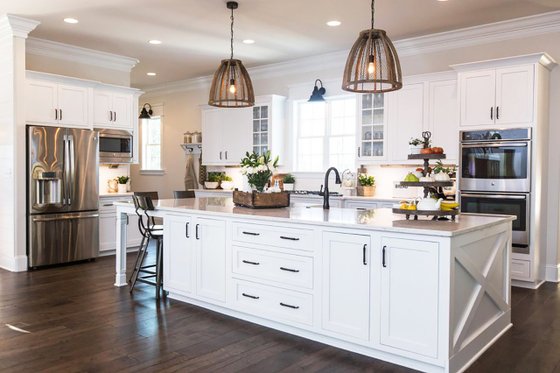 Interior - Kitchen for Country House Plan #119-216 - 4 bed, 3.5 bath
