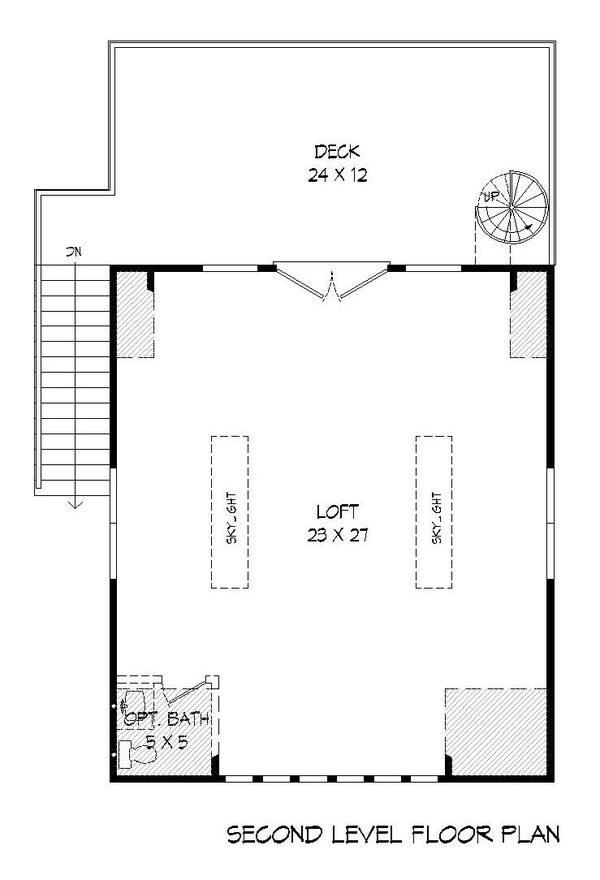 Dream House Plan - Cottage Floor Plan - Upper Floor Plan #932-241