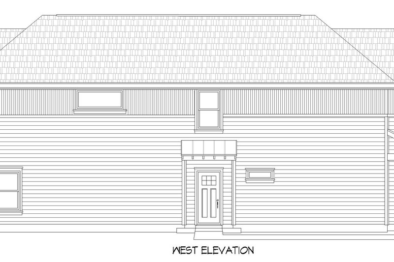 House Blueprint - Exterior - Other Elevation for Modern House Plan #932-793 - 3 bed, 2.5 bath