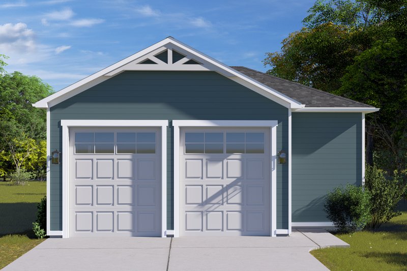 House Blueprint - Exterior - Front Elevation 8 for Traditional House Plan #1060-231, 0 bath