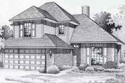 Colonial Style House Plan - 3 Beds 2 Baths 1533 Sq/Ft Plan #310-759 