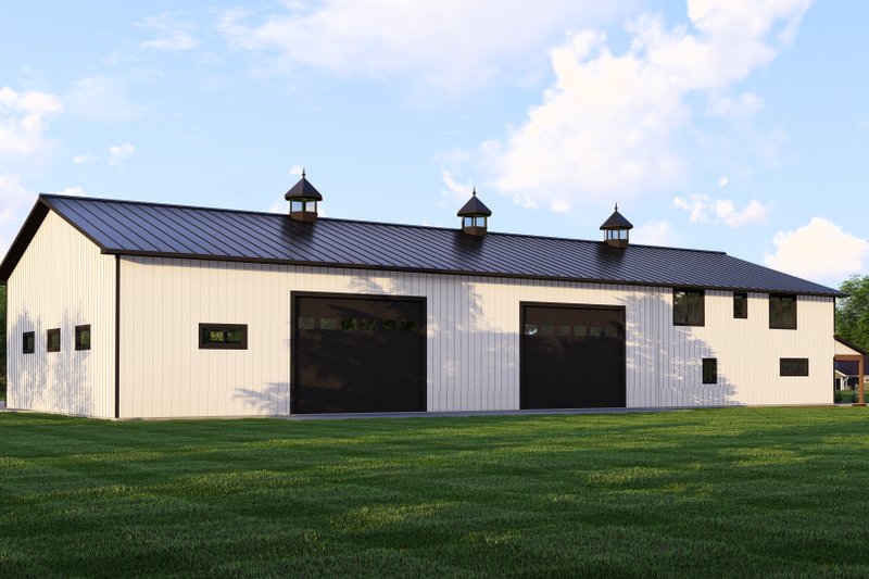 Home Plan - Exterior - Rear Elevation for Barndominium House Plan #1064-318 - 3 bed, 2.5 bath