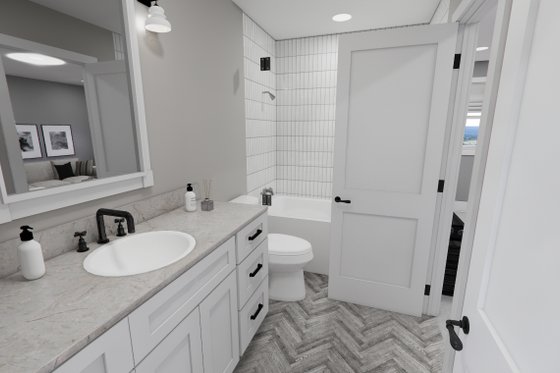 Interior - Bathroom for Farmhouse House Plan #51-1251 - 3 bed, 3.5 bath