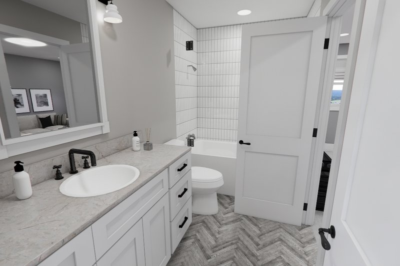 Dream House Plan - Interior - Bathroom for Farmhouse House Plan #51-1251 - 3 bed, 3.5 bath