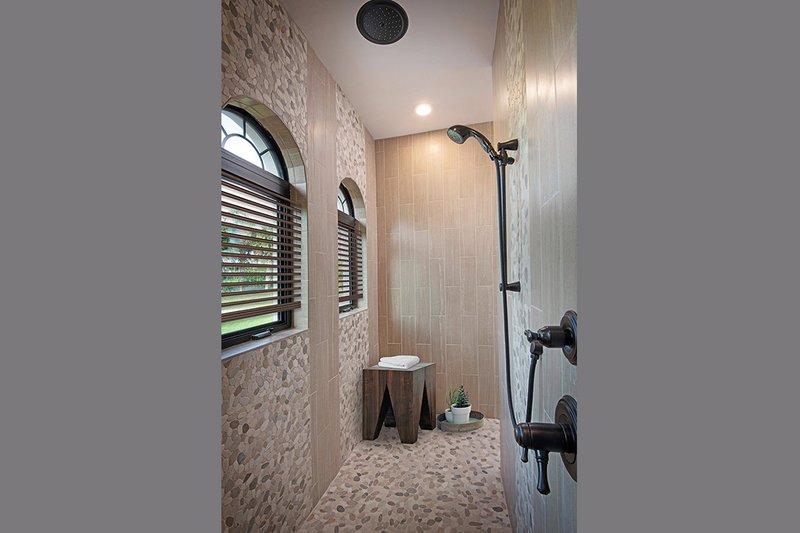 Architectural House Design - Interior - Master Bathroom 1 for Mediterranean House Plan #938-90 - 4 bed, 3 bath