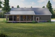 Farmhouse Style House Plan - 3 Beds 2.5 Baths 2089 Sq/Ft Plan #1117-16 Exterior 