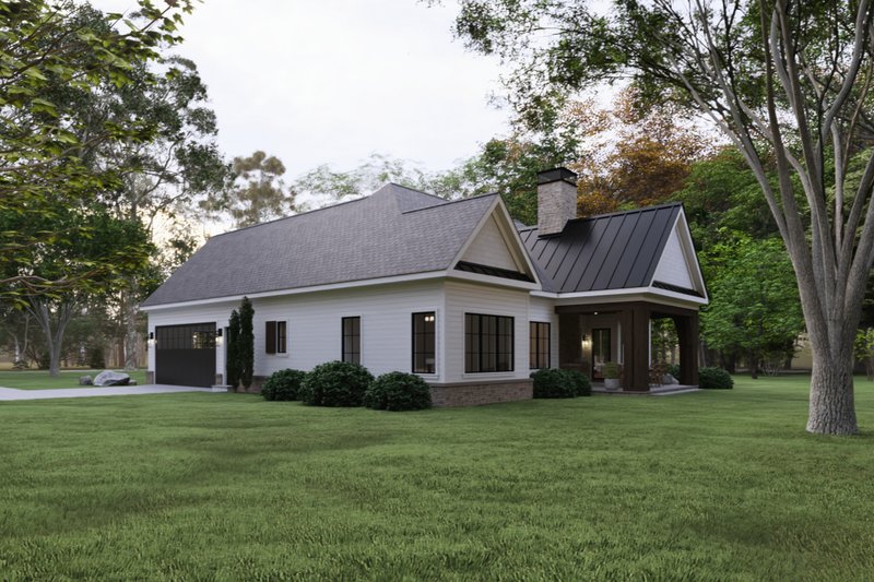 Architectural House Design - Exterior - Other Elevation 1 for Farmhouse House Plan #1094-30 - 4 bed, 3.5 bath