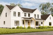 Country Style House Plan - 4 Beds 2.5 Baths 2871 Sq/Ft Plan #1089-17 Photo 