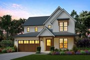 Contemporary Style House Plan - 3 Beds 2.5 Baths 2448 Sq/Ft Plan #48-987 