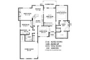 European Style House Plan - 4 Beds 3 Baths 3374 Sq/Ft Plan #424-262 