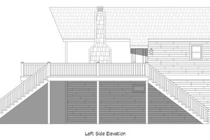 Exterior - Other Elevation 1 for Contemporary House Plan #932-350 - 1 bed, 1 bath