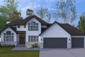 Traditional Exterior - Front Elevation Plan #1060-346