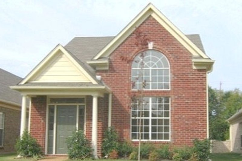 Exterior - Front Elevation 2 for Traditional House Plan #81-13613 - 4 bed, 2.5 bath