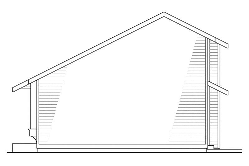 Home Plan - Exterior - Other Elevation 1 House Plan #124-677 - 2 bed, 1.5 bath