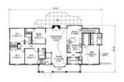 Farmhouse Style House Plan - 4 Beds 3 Baths 1941 Sq/Ft Plan #57-356 