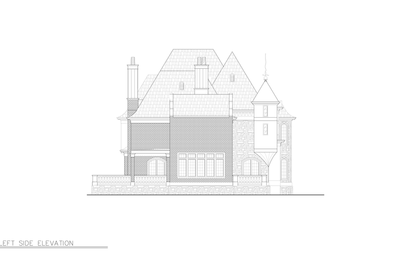 Architectural House Design - Exterior - Other Elevation for European House Plan #119-481 - 5 bed, 5 bath