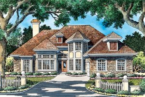 Traditional Exterior - Front Elevation Plan #930-90