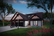 Traditional Style House Plan - 2 Beds 1 Baths 1485 Sq/Ft Plan #70-1535 