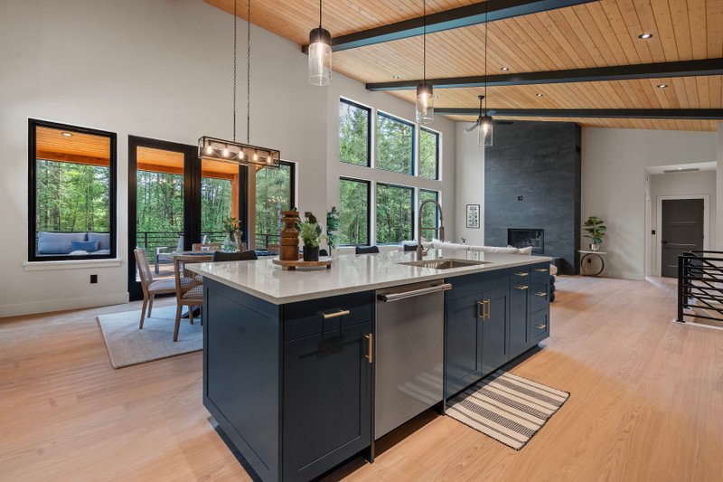 Dream House Plan - Interior - Kitchen 3 for Contemporary House Plan #1070-215 - 3 bed, 3 bath