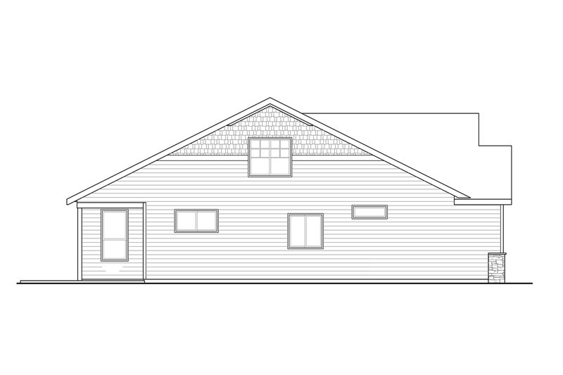 Dream House Plan - Exterior - Other Elevation for Traditional House Plan #124-1162 - 3 bed, 3 bath