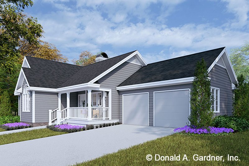 Home Plan - Exterior - Front Elevation 3 for Country House Plan #929-113 - 3 bed, 2 bath