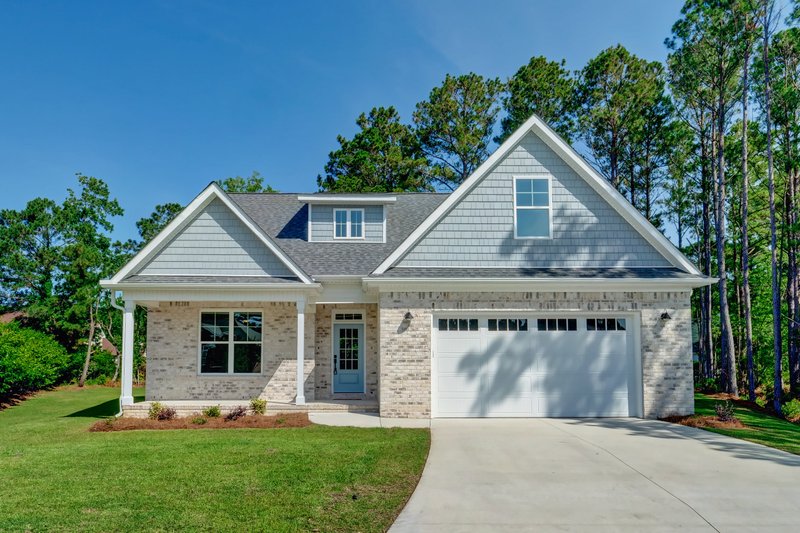 Architectural House Design - Cottage Exterior - Front Elevation Plan #20-2315