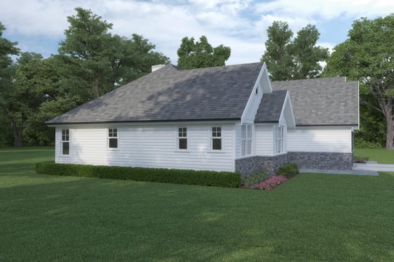 Exterior - Other Elevation for Craftsman House Plan #1070-109 - 3 bed, 2 bath