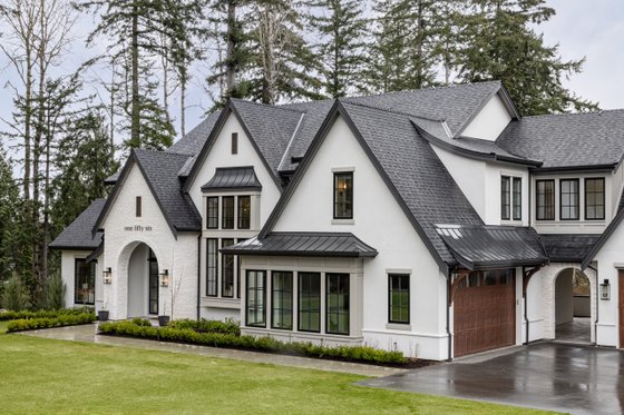 Exterior - Front Elevation 6 for European House Plan #1114-12 - 6 bed, 4.5 bath