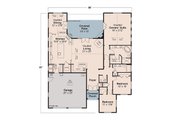 Traditional Style House Plan - 3 Beds 2.5 Baths 2425 Sq/Ft Plan #124-1117 