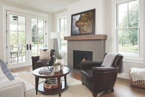 Interior - Family Room for Farmhouse House Plan #928-323 - 3 bed, 2.5 bath