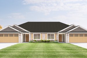 Craftsman Exterior - Front Elevation Plan #1064-326