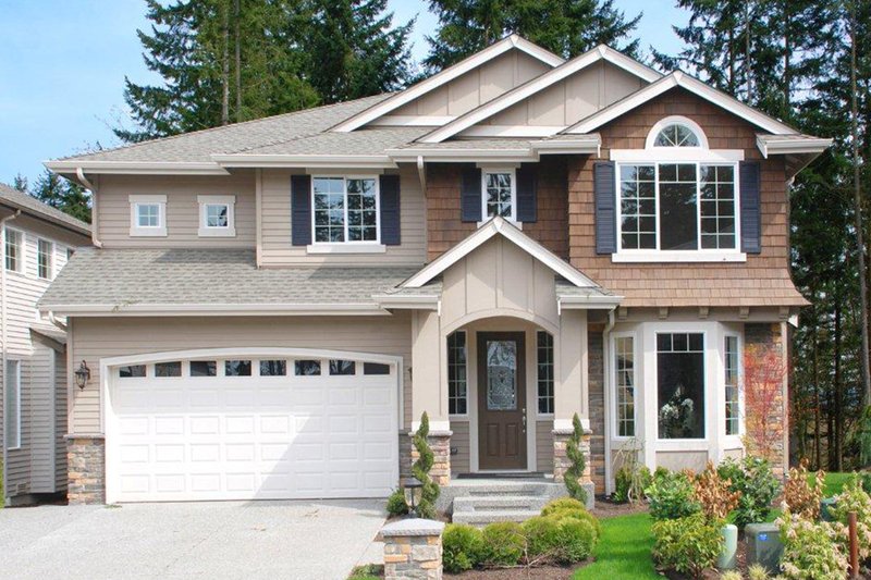 Architectural House Design - Photo 2 for Traditional House Plan #132-147 - 4 bed, 2.5 bath